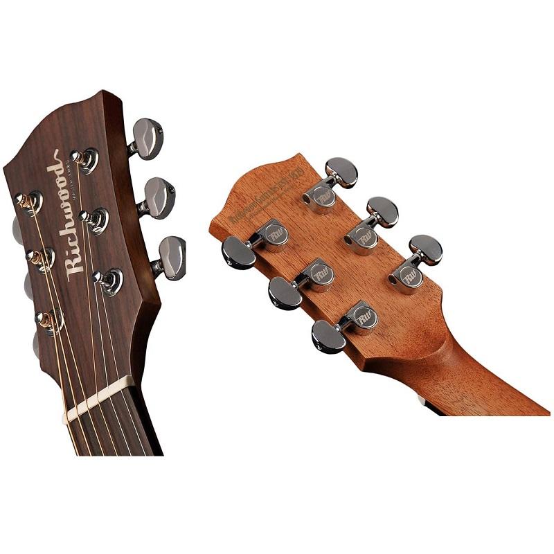 Richwood A50CE Auditorium 000 Chitarra Acustica Elettrificata NUOVO ARRIVO - immagine 6