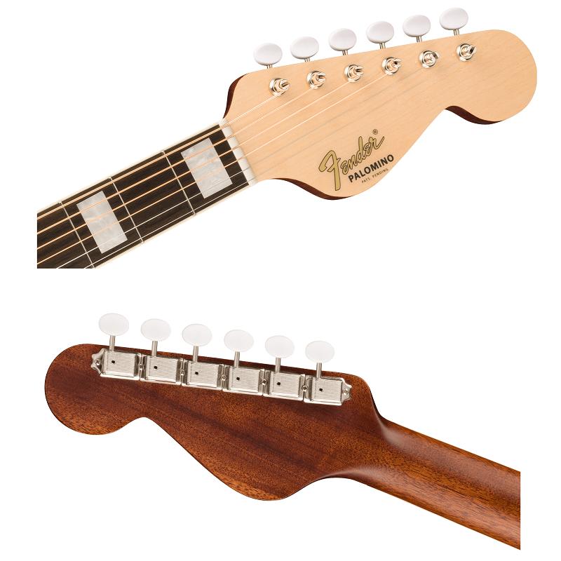 Fender Palomino Vintage OV SSB Aged Sienna Sunburst Chitarra Acustica Elettrificata - immagine 4