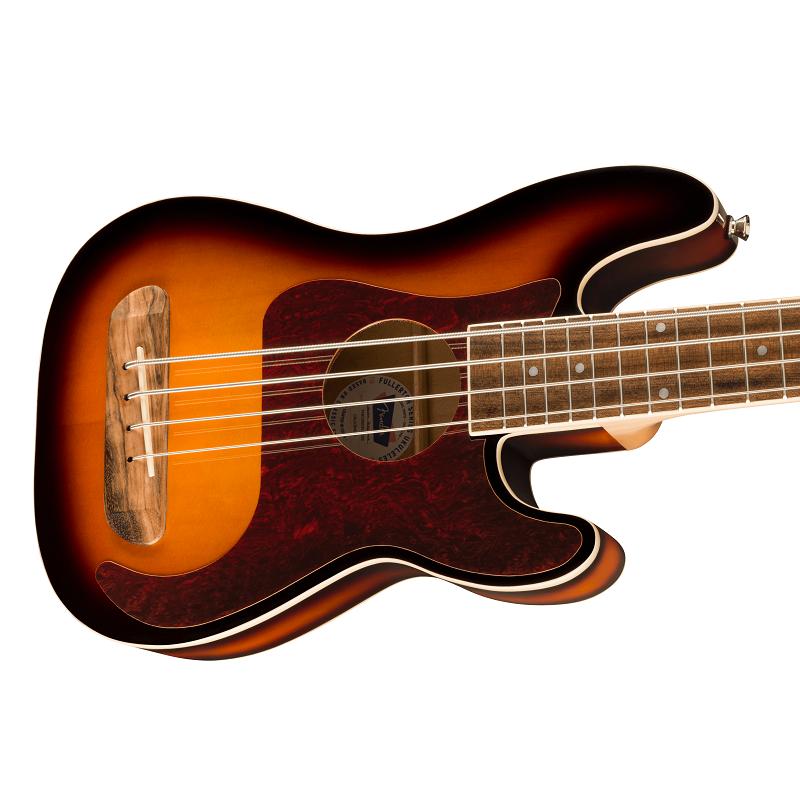 Fender Fullerton Precision Bass Uke WN 3TS 3 Color Sunburst Ukulele - immagine 3