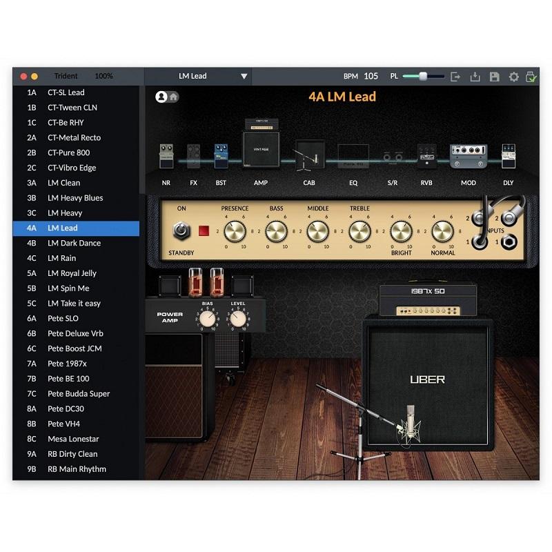 Nux Trident NME5 Pedaliera Multieffetto per Chitarra - immagine 6