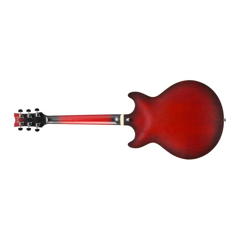 Ibanez AM53 SRF Sunburst Red Flat Chitarra Semiacustica - immagine 2