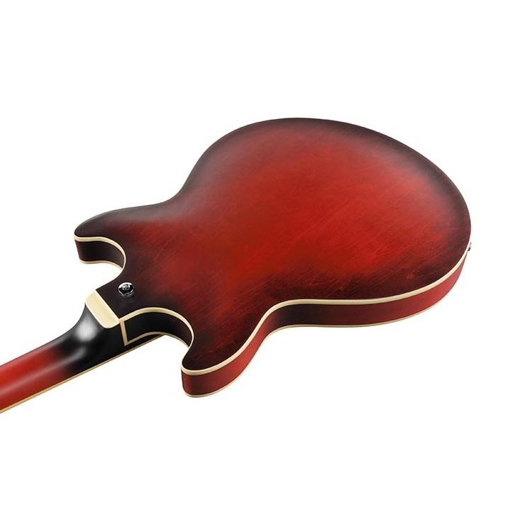 Ibanez AM53 SRF Sunburst Red Flat Chitarra Semiacustica - immagine 4