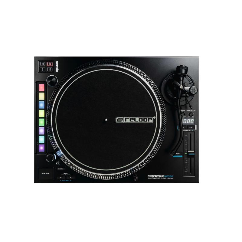 Reloop RP8000 MK2 Giradischi professionale con trazione diretta e controlli midi