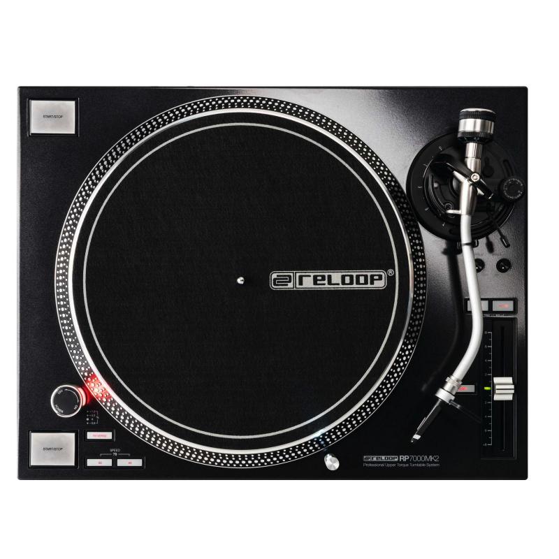 Reloop RP7000 MK2 Black Giradischi professionale a trazione diretta