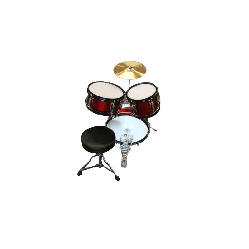 Set Batteria per bambini 3 Pezzi con piatto Roadster Rossa - immagine 2