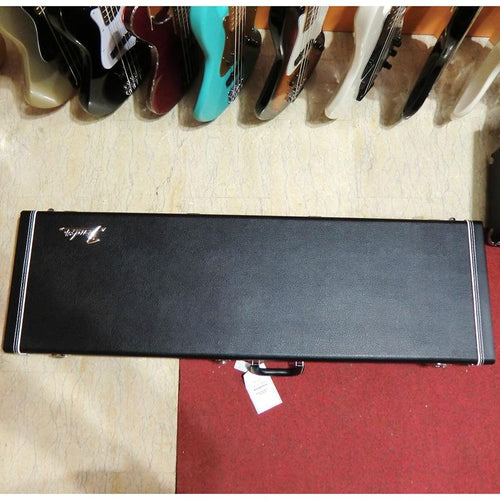 Fender Classic Series Wood Case Precision BassJazz Bass Black Custodia rigida in legno per Basso Elettrico