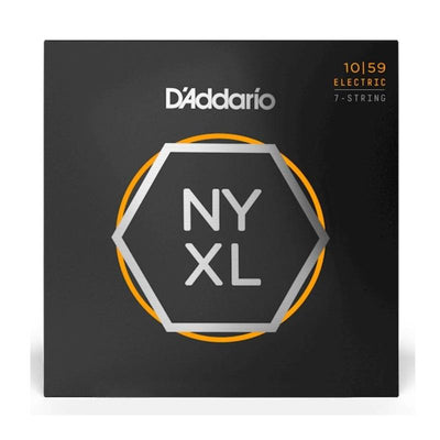 DAddario NYXL1059 1059 Nickel Wound Muta di corde per chitarra 7 Corde