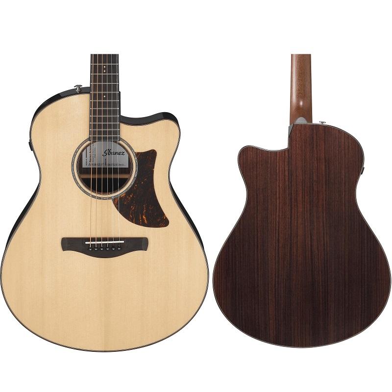 Ibanez AAM380CE NT Natural High Gloss Chitarra Acustica Elettrificata - immagine 4