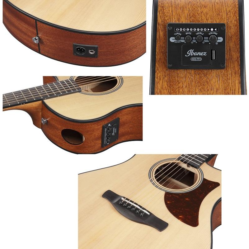 Ibanez AAM50CEOPN Open Pore Natural Chitarra Acustica Elettrificata - immagine 5