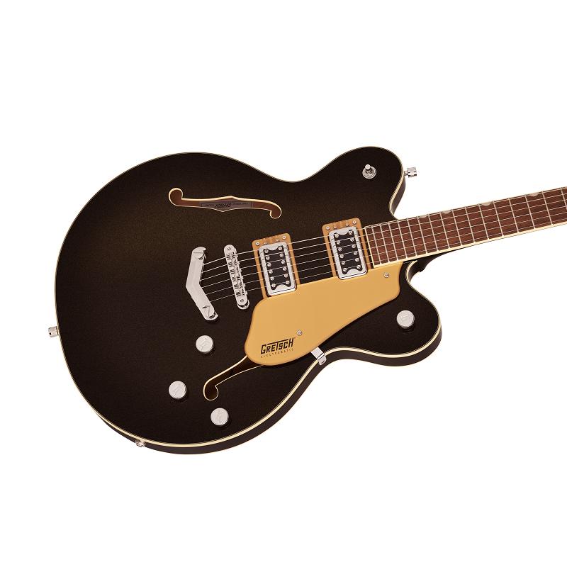 Gretsch G5622 Electromatic CB Double Cut with Stoptail Black Gold Chitarra Semiacustica - immagine 3