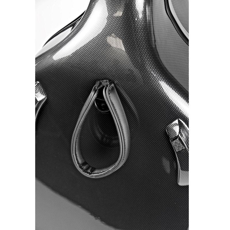 BAM 1002XLC Hightech Adjustable Cello Case Black Carbon Custodia per Violoncello - immagine 4