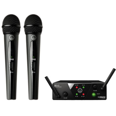 AKG WMS40 Mini 2 Dual Vocal Set ISM23 Doppio radiomicrofono