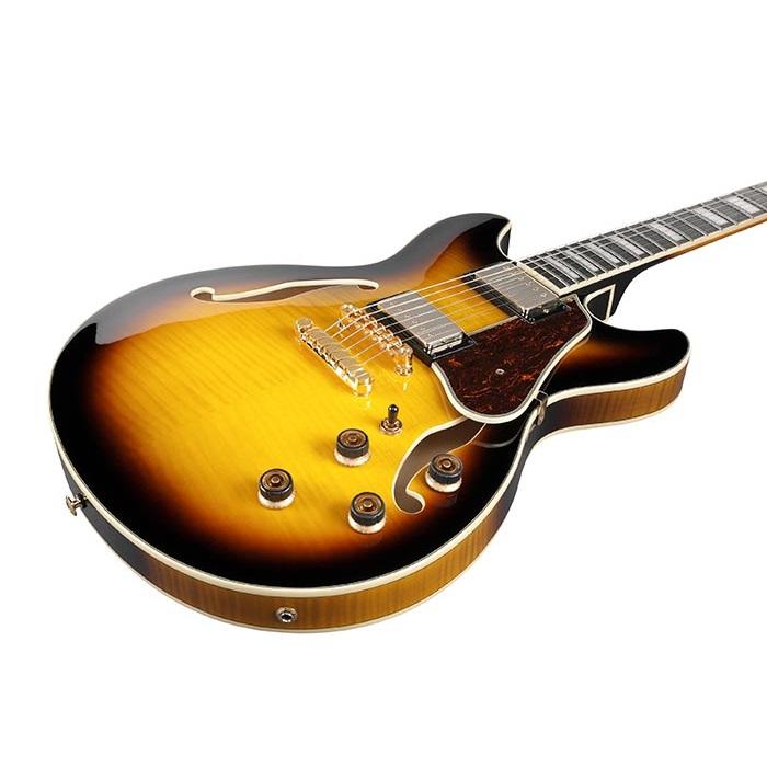 Ibanez AS93FM AYS Antique Yellow Sunburst Chitarra Semiacustica NUOVO ARRIVO - immagine 3