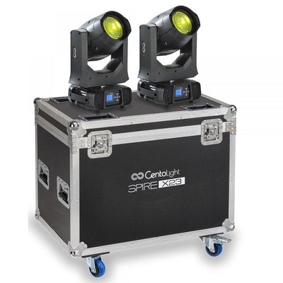 Centolight Spire X23Set 2 Testa mobile con Flight Case
