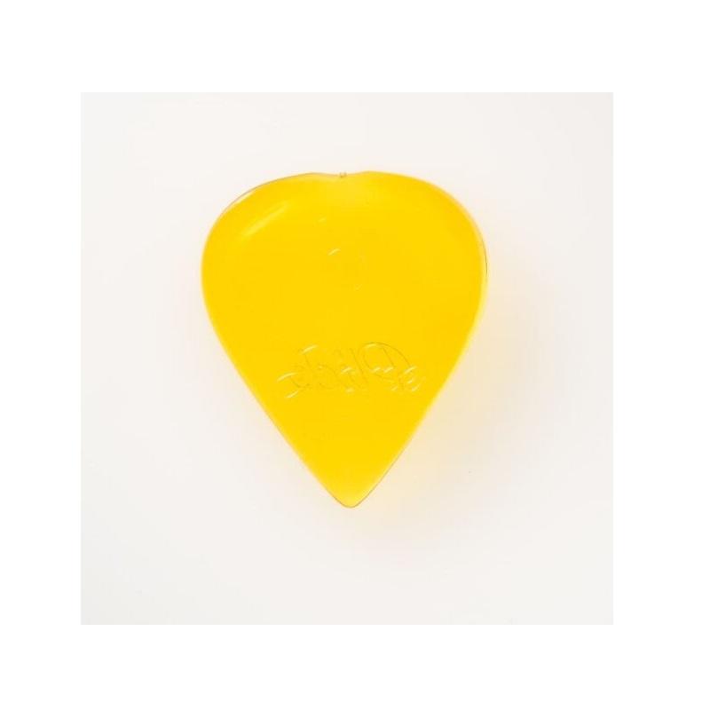 Plick The Pick Home 120 mm Policarbonato Arancio Traslucido Plettro per chitarra elettrica MADE IN ITALY