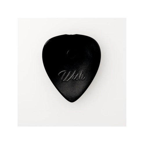 Plick The Pick Wish 07 mm Celluloide Nero Plettro per chitarra acustica MADE IN ITALY