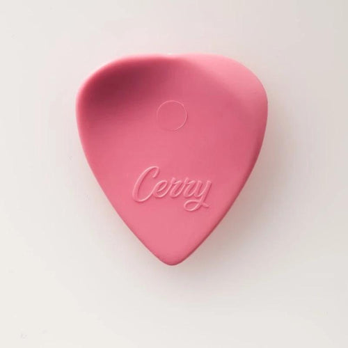 Plick The Pick Cerry 06 mm Nylon Rosa Plettro per chitarra acustica MADE IN ITALY