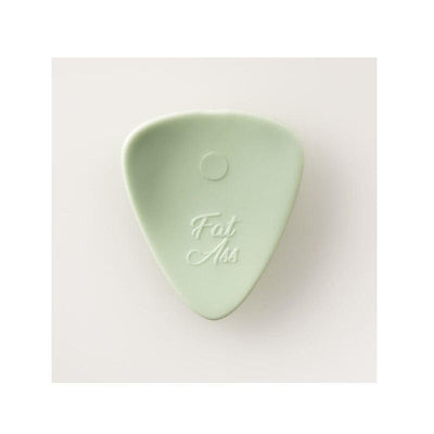 Plick The Pick Fat Ass 08 mm Nylon Verde Biancastro Plettro per basso elettrico MADE IN ITALY