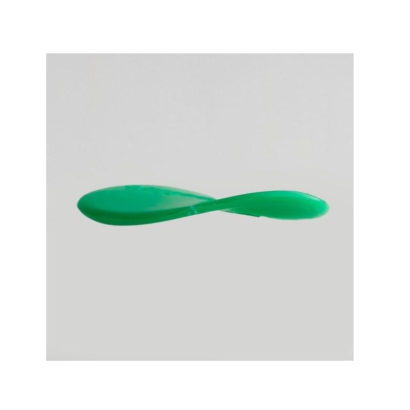 Plick The Pick Propeller 088 mm Nylon S Verde Giallastro Plettro per basso elettrico MADE IN ITALY - immagine 2