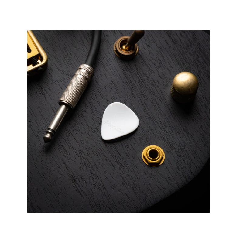 Plick The Pick Propeller 088 mm Nylon Bianco Puro Plettro per basso elettrico MADE IN ITALY - immagine 2