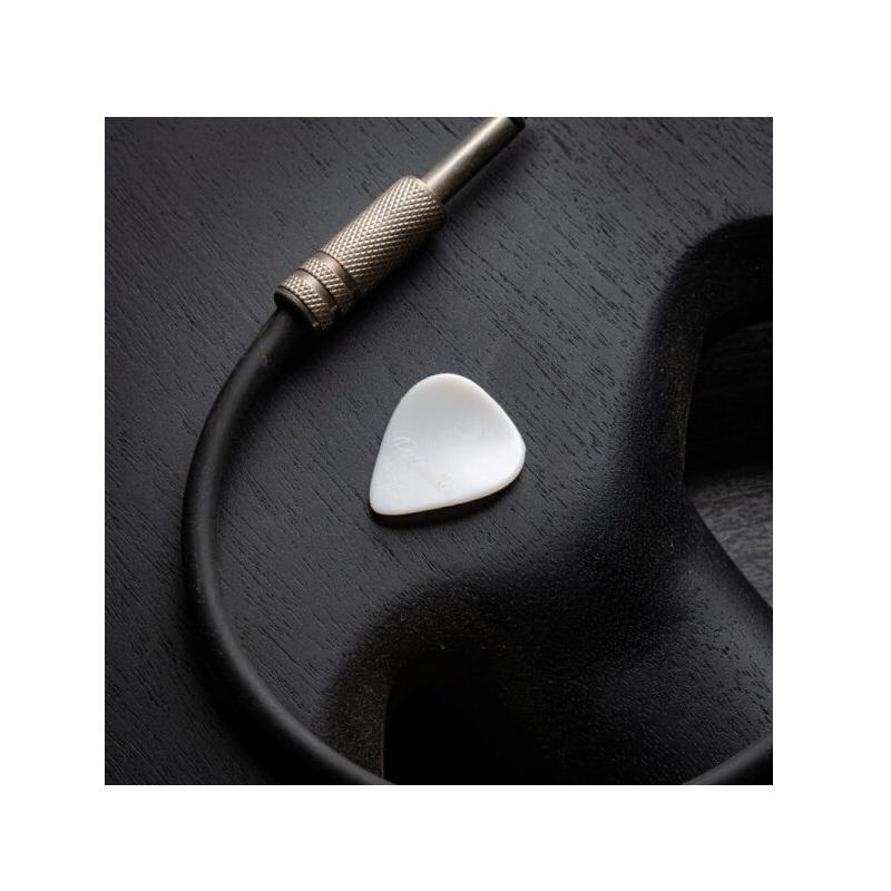 Plick The Pick Propeller 088 mm Nylon Bianco Puro Plettro per basso elettrico MADE IN ITALY - immagine 3