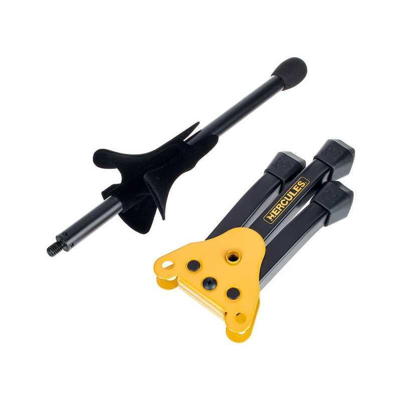 Hercules DS510BB Trumpet Stand WBag Supporto per TrombaCornetta Pieghevole - immagine 3