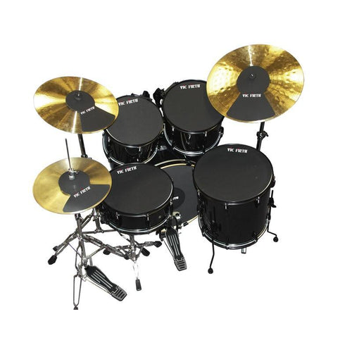 Vic Firth MUTEPP4 Fusion Kit 1012141422 Piatti 18 22 HH Set di sordine per batteria