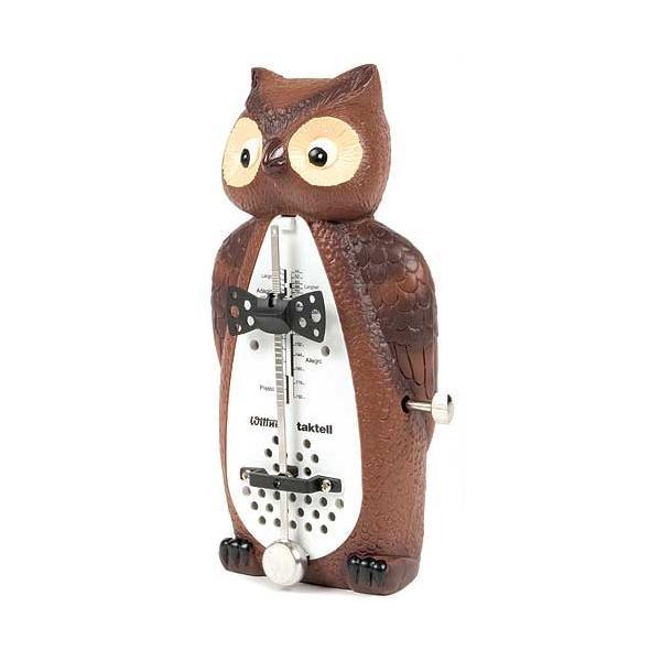 Wittner Taktell in Shape of Animals Series 839031 Owl Metronomo meccanico - immagine 2
