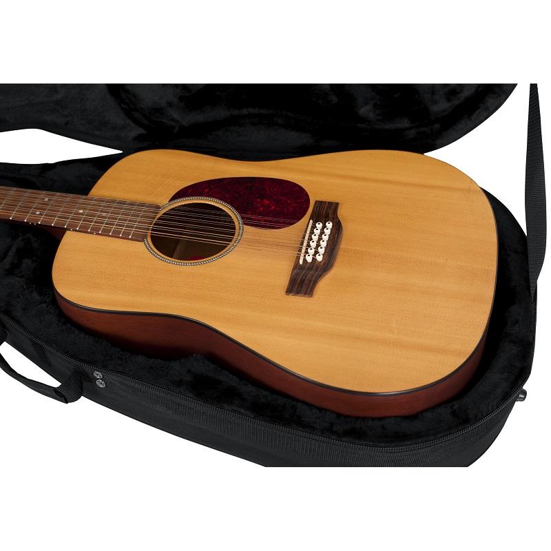 Gator GLDREAD12 String Dreadnought Guitar Case Custodia Semirigida per chitarra Acustica 12 Corde - immagine 6