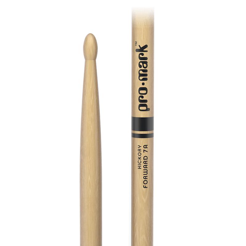 Promark 7A Hickory Classic Forward TX7AW Bacchette per batteria - immagine 2
