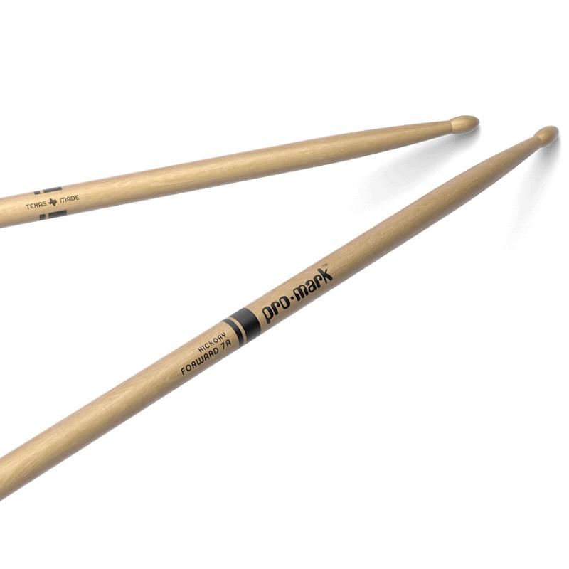 Promark 7A Hickory Classic Forward TX7AW Bacchette per batteria - immagine 4