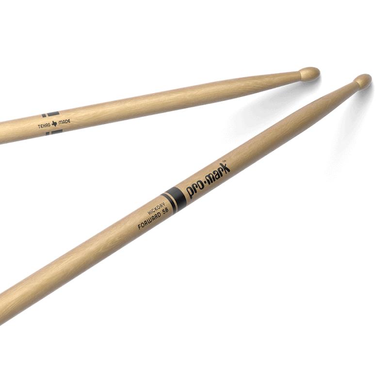 Promark 5B Hickory Classic Forward TX5BW Bacchette per batteria - immagine 4