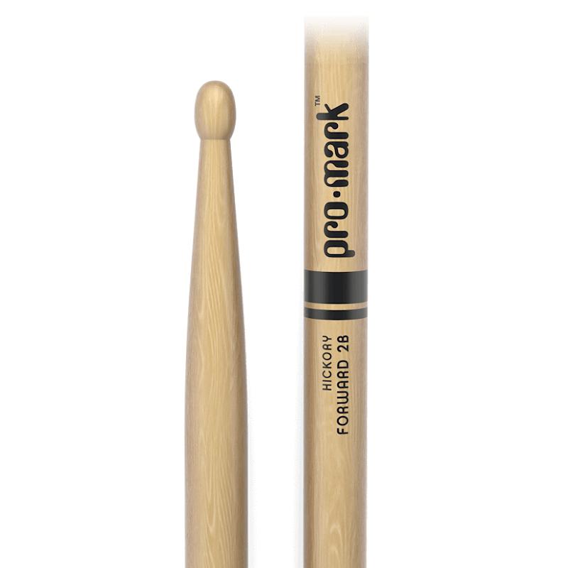 Promark 2B Hickory Classic Forward TX2BW Bacchette per batteria - immagine 2
