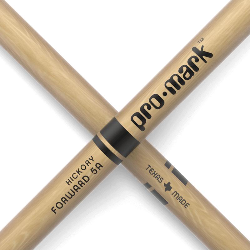 Promark 5A Hickory Classic Forward TX5AW Bacchette per batteria - immagine 3