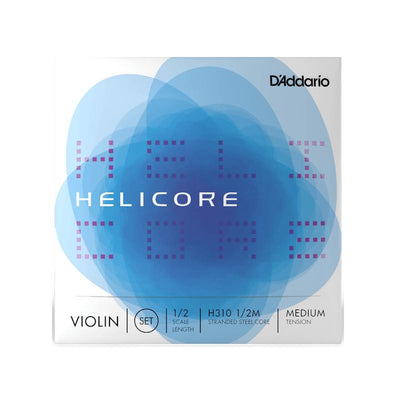 D Addario Helicore H310 12M Medium Tension Muta di corde per Violino 12