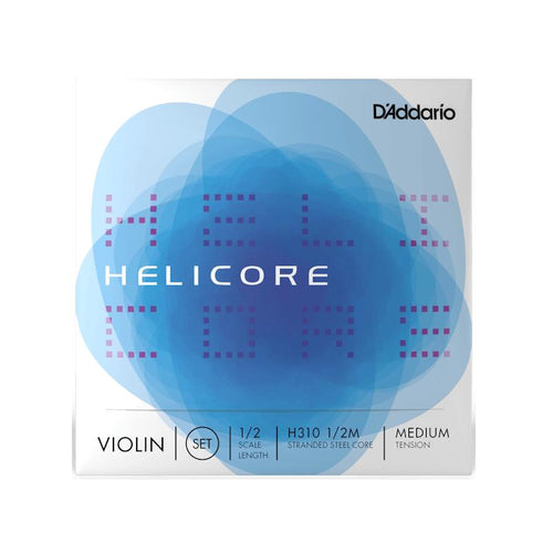D Addario Helicore H310 12M Medium Tension Muta di corde per Violino 12