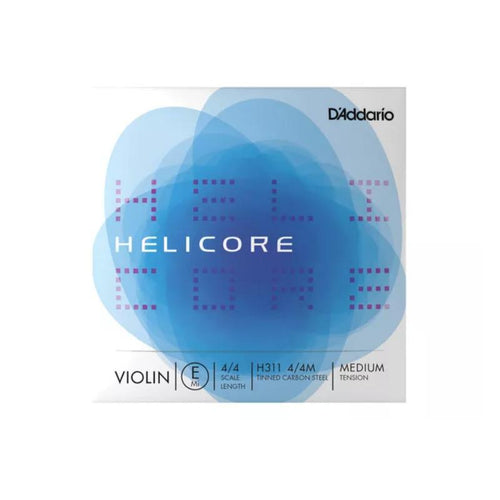 DAddario Helicore H311 44M Medium Tension Corda Mi per Violino 44