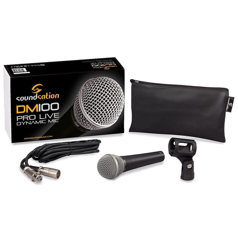 Soundsation DM100 Microfono dinamico Pro per la voce - immagine 2