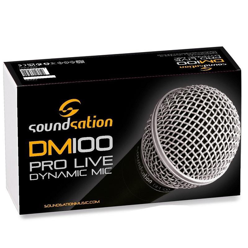 Soundsation DM100 Microfono dinamico Pro per la voce - immagine 4