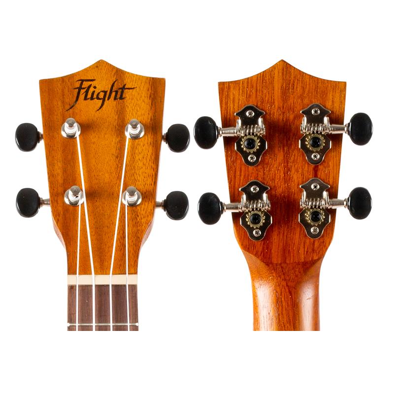 Flight NUC250 Concert Ukulele Acacia Ukulele con Borsa - immagine 4