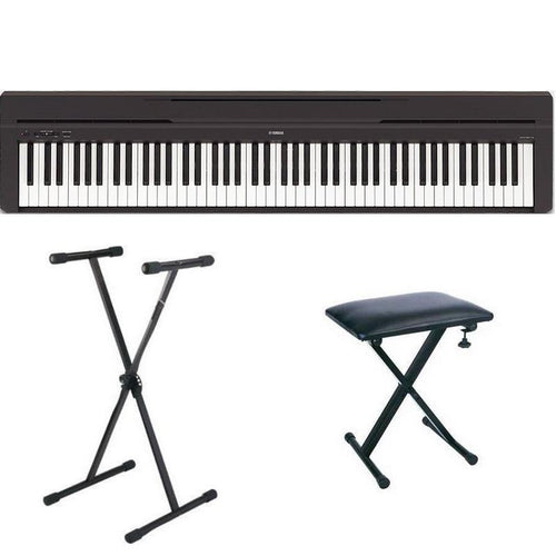 Yamaha P45 Stand a X e Panca in metallo Pianoforte Digitale e Leggio ULTIMO PEZZO