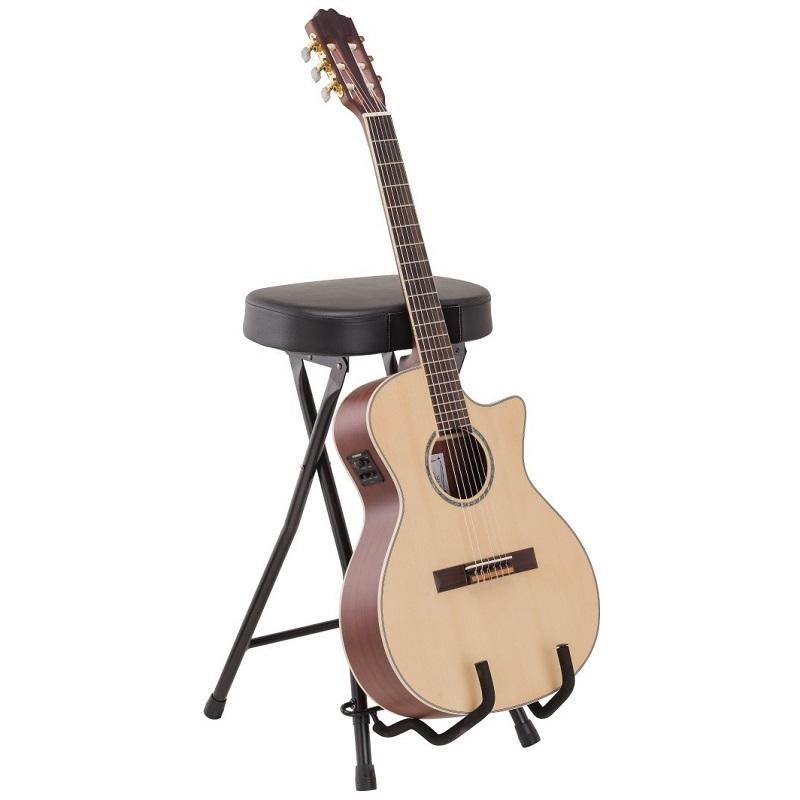 Soundsation GSGT500 Sgabello per chitarrista con reggi chitarra incorporato - immagine 4