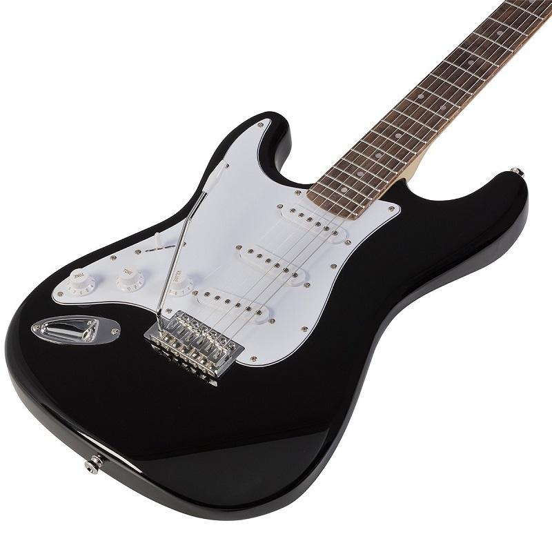 Soundsation RiderSTDSLH BK Black Chitarra Elettrica Mancina - immagine 3