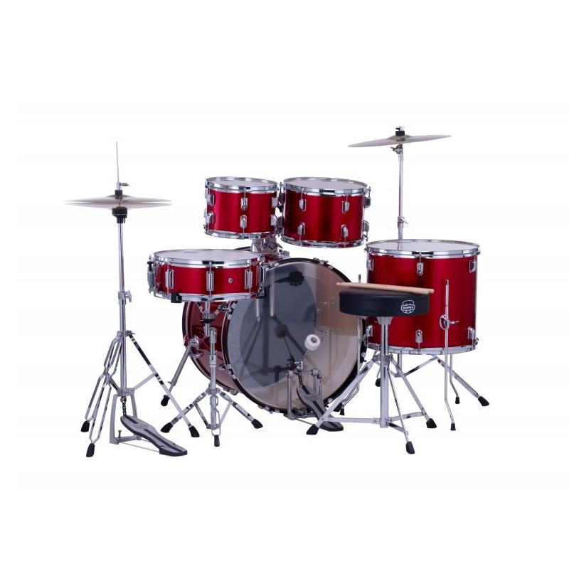 Mapex Comet Cm5294ftcir Rock 5 Pezzi Red Batteria Acustica con Piatti - immagine 2