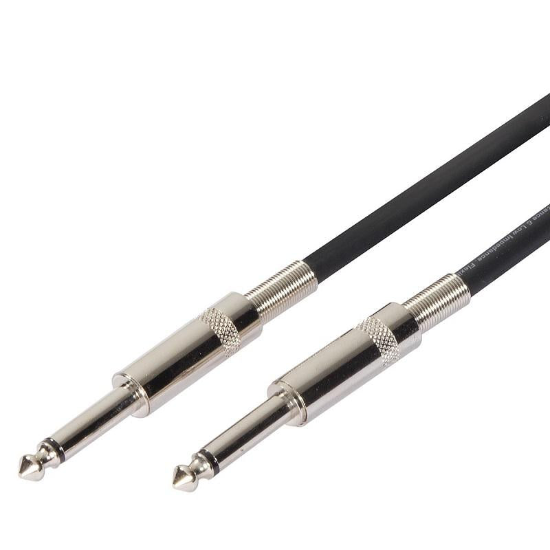 Soundsation EICJJ3BK Cavo strumenti sbilanciato 63mm Jack MONO 63mm Jack MONO 3mt - immagine 2