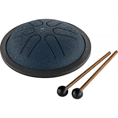Sonic Energy MSTD2NB Mini Steel Tongue Drum 6 Navy Blue