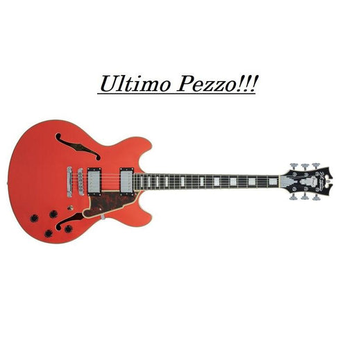 DAngelico Premier DC Fiesta Red Chitarra Semiacustica ULTIMO PEZZO