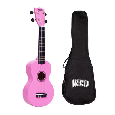 Mahalo MR1PK Rosa Ukulele Soprano con Borsa