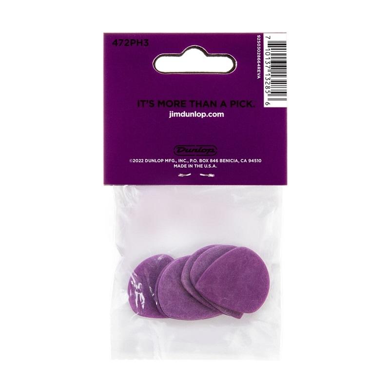 Dunlop 472PH3 Tortex Jazz III H3 Heavy 114mm Plettro - immagine 2