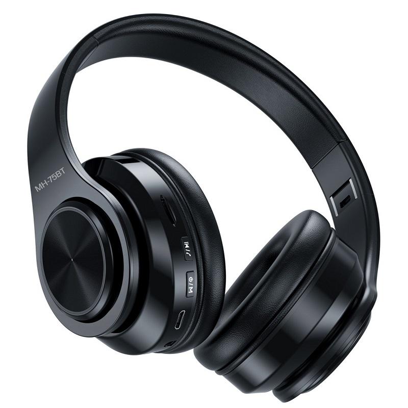 Soundsation MH75BT Cuffie Stereo regolabili con funzione BT Audio Streaming e Audio Player
